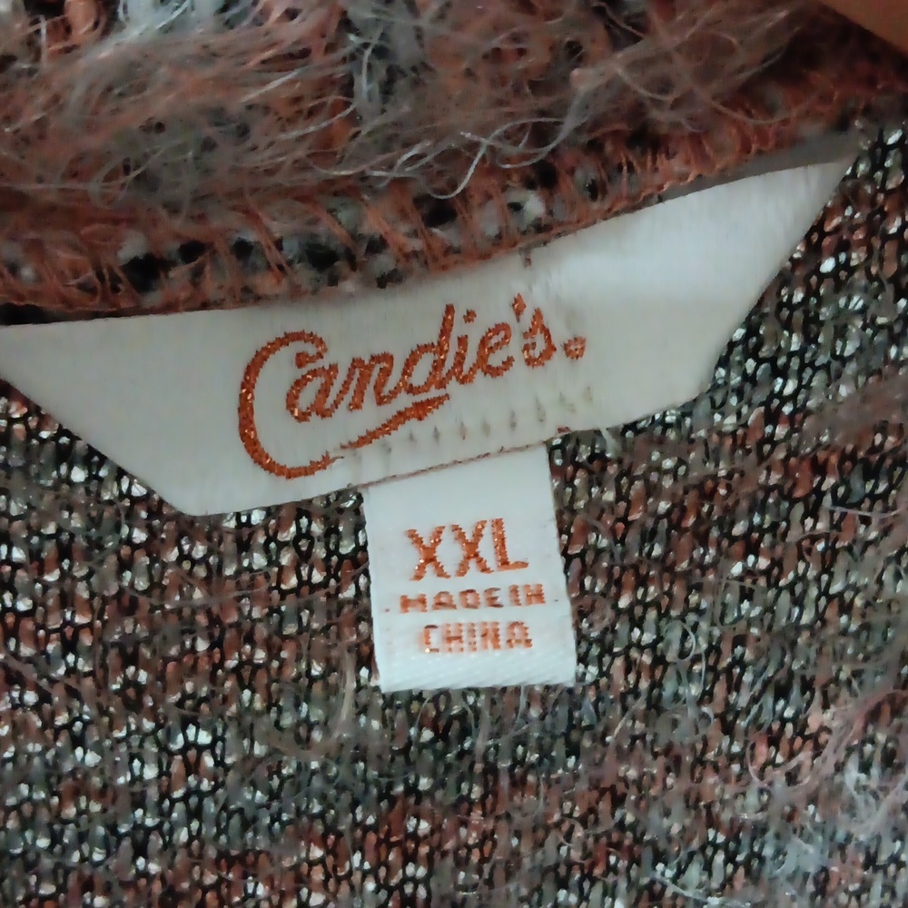 Candies XXL Duster Sweater side slits - Picture 4 of 8